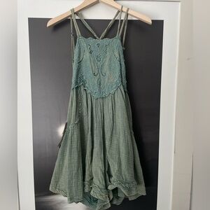 SOLD 🚨 NWT Buckle Gimmicks Teal Bohemian Romper